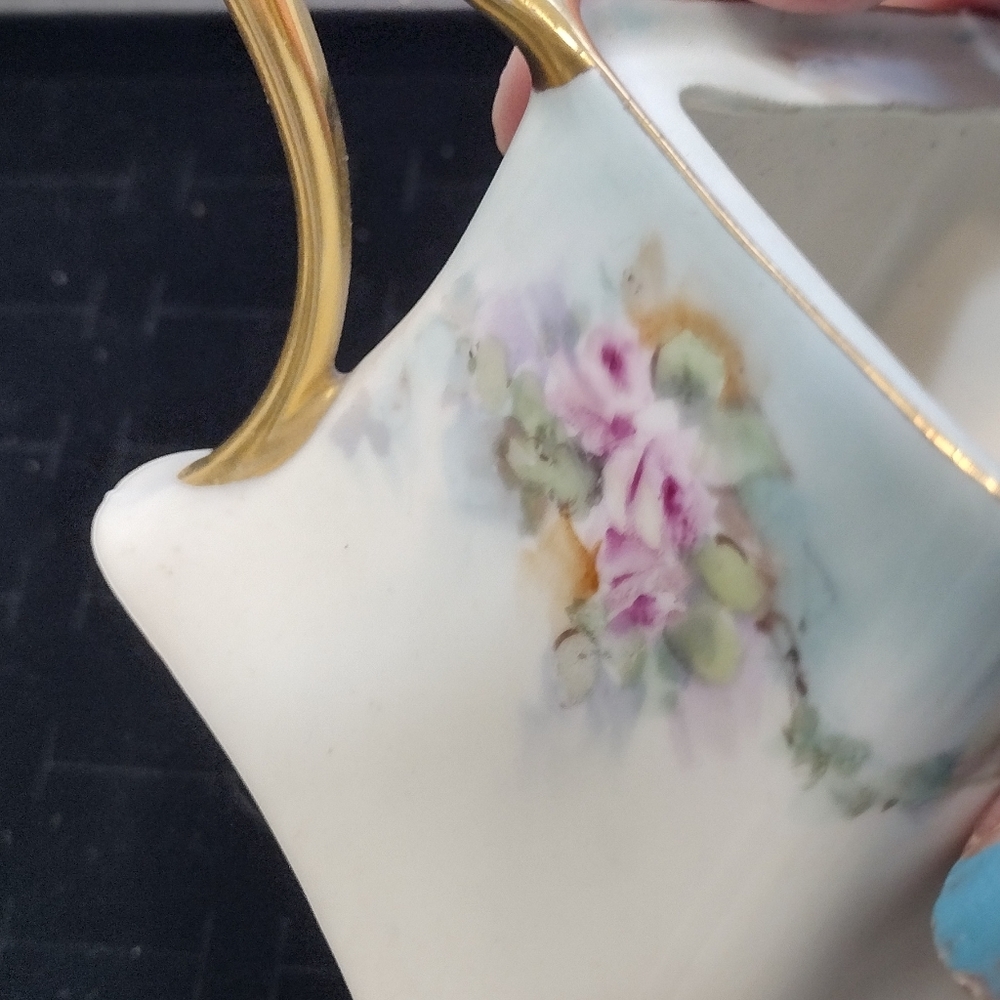 Limoges Buchanan Studio Hand Painted Sugar Bowl - Picture 4 of 8